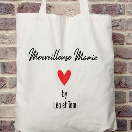 Tote Bag "Merveilleuse Mamie"