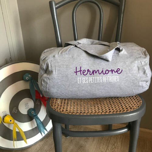 sac polochon personnalisé