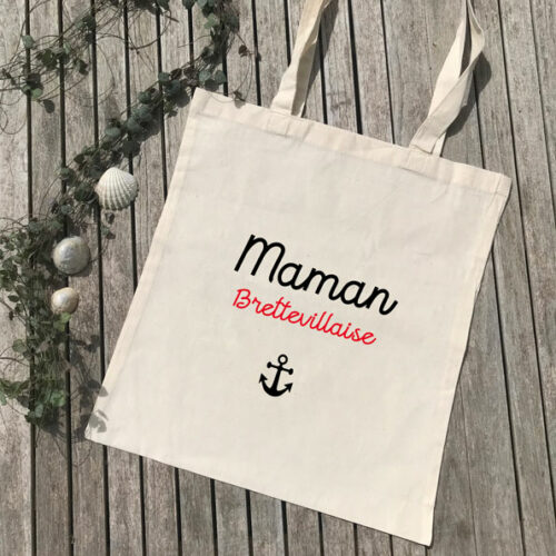 Tote bag maman brettevillaise