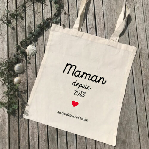 tote bag Maman depuis