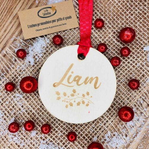 Décoration de Noël en bois