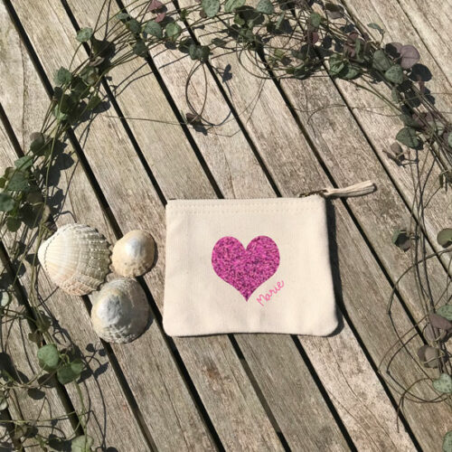 porte monnaie fille cœur