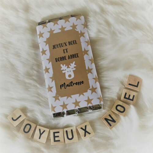 Etui tablette chocolat