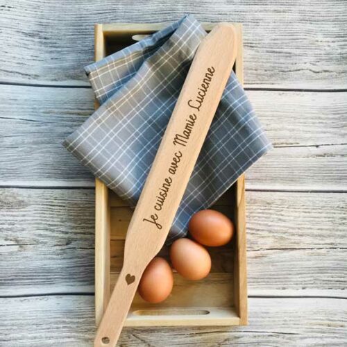 Spatule à crêpes personnalisée Mamie