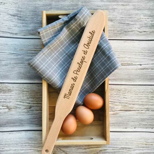 Spatule à crêpes personnalisée Maman