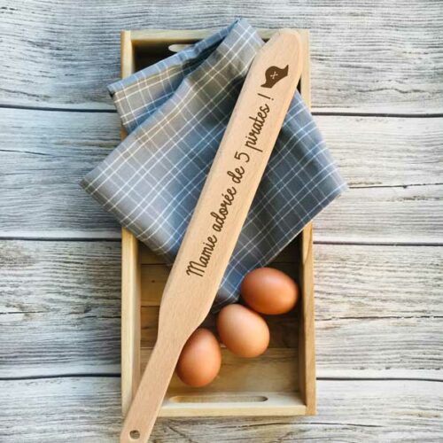 Spatule à crêpes personnalisée Pirate