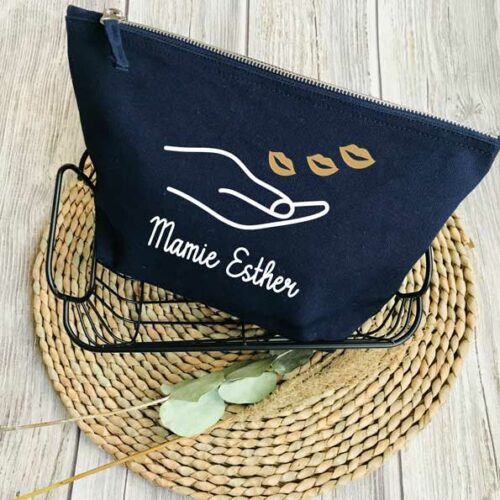 Trousse personnalisé Mamie Bisous