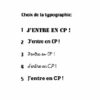 Typo porte clé