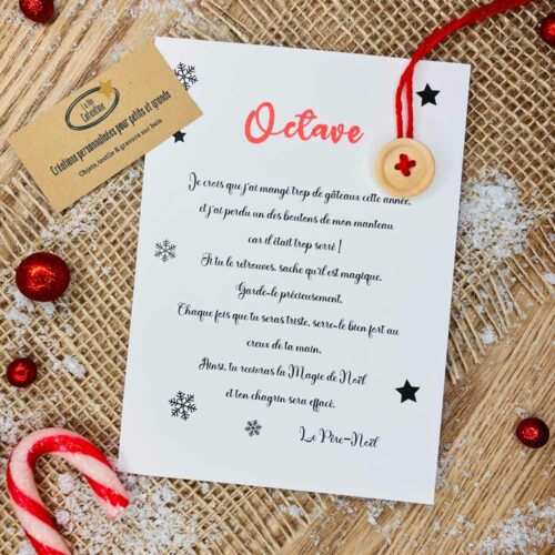 Bouton perdu du Père-Noël