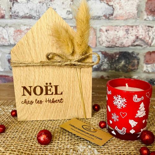 Petite maison Noël chez les