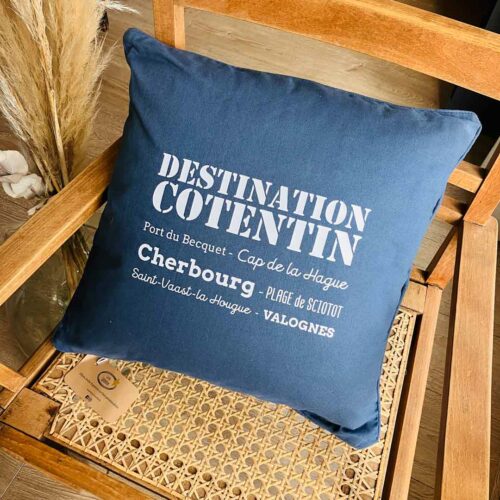 Coussin Destination Cotentin