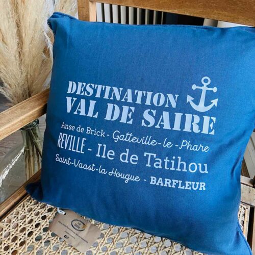 Coussin Destination Val de Saire