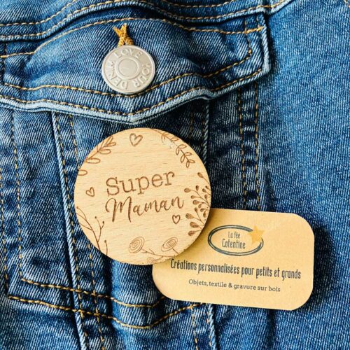 Badge super Maman