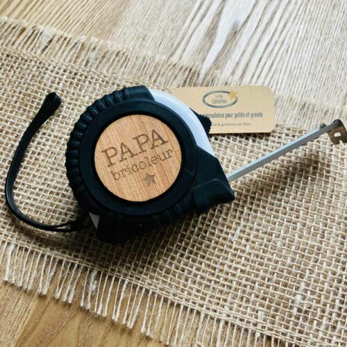 Mètre enrouleur Papa Bricoleur