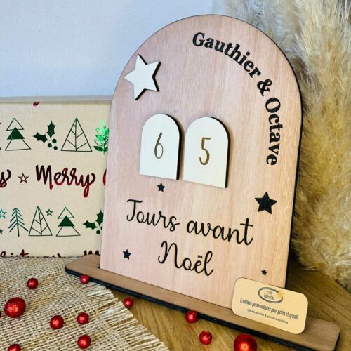 compte à rebours de Noël