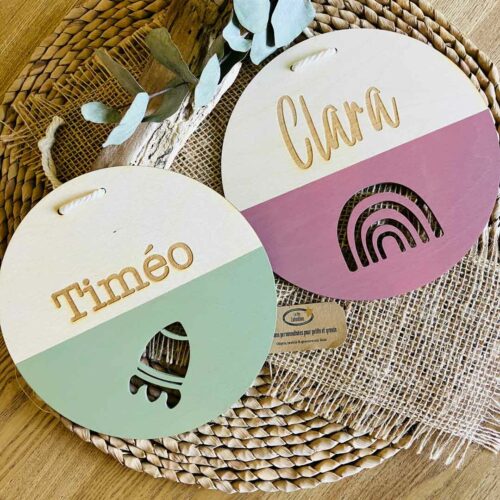 Cercle prénom personnalisé