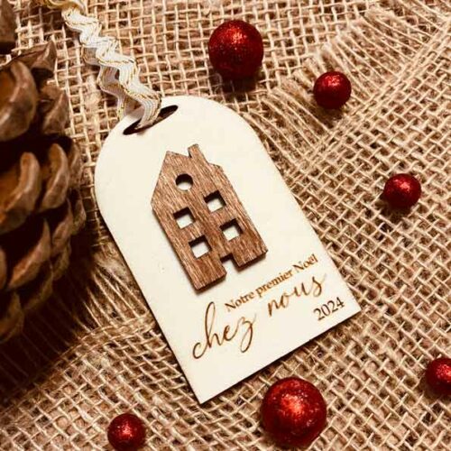 Suspension Notre premier Noël chez nous