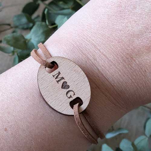 Bracelet initiales