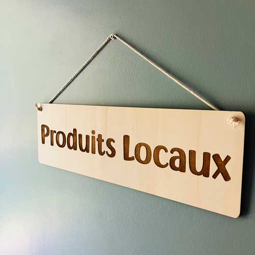 Panneau signalétique