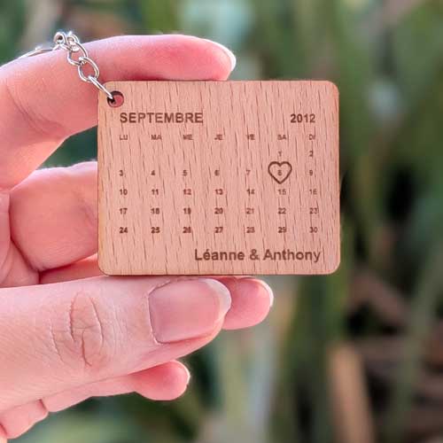 Porte clé date rencontre