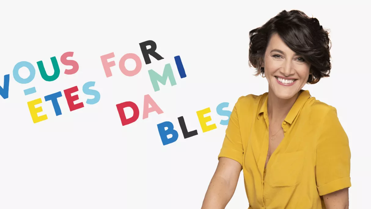 La fée Cotentine, invitée d'Anne Boétie dans l'émission "Vous êtes tous formidables"